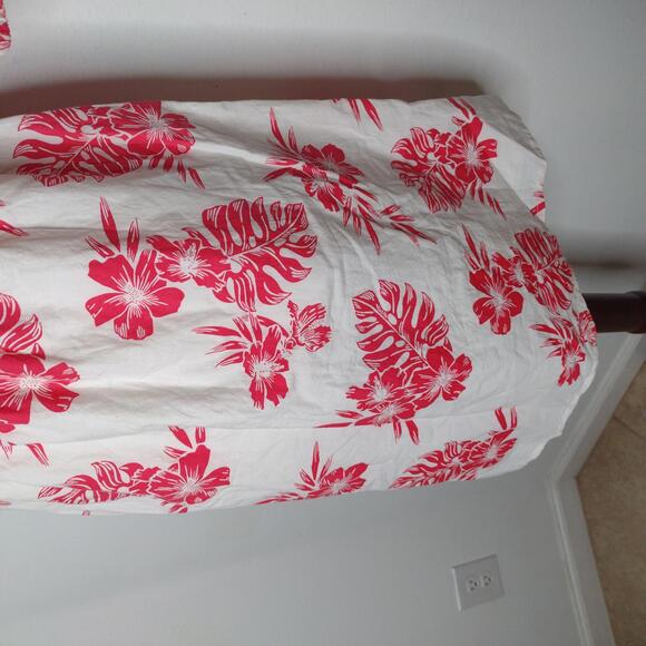 NWT Sim & Sam Women's White/Red Tropical Dress Size Medium - Picture 8 of 13